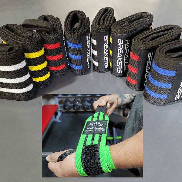 Parallel Breaker's Powerlifting Wrist Wraps 12 inch 24 inch 36 inch Shipped same day